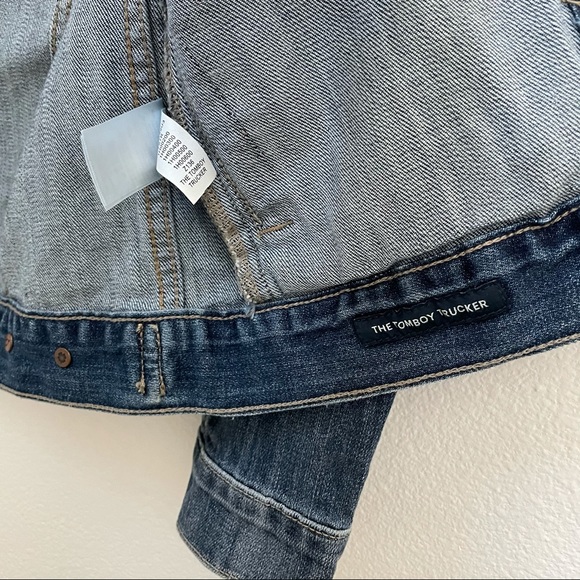 NWT Lucky Brand Tomboy Trucker Denim Jacket - Picture 7 of 11